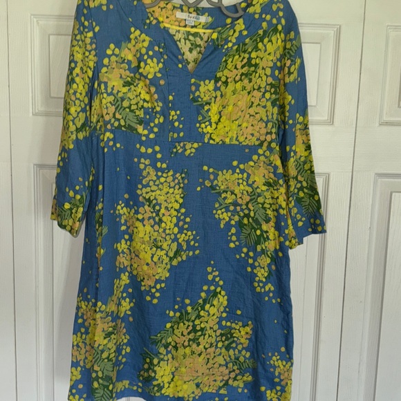 Boden Lonen Floral Shift Dress (14R) - Picture 3 of 7